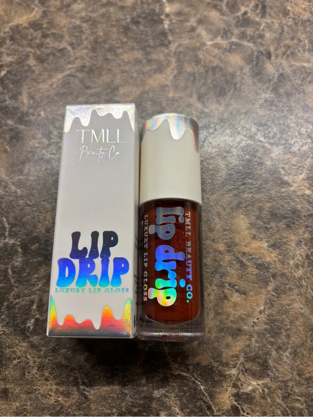 TMLL Lip Drip Liquid Lip Gloss — Frosted Cherry.